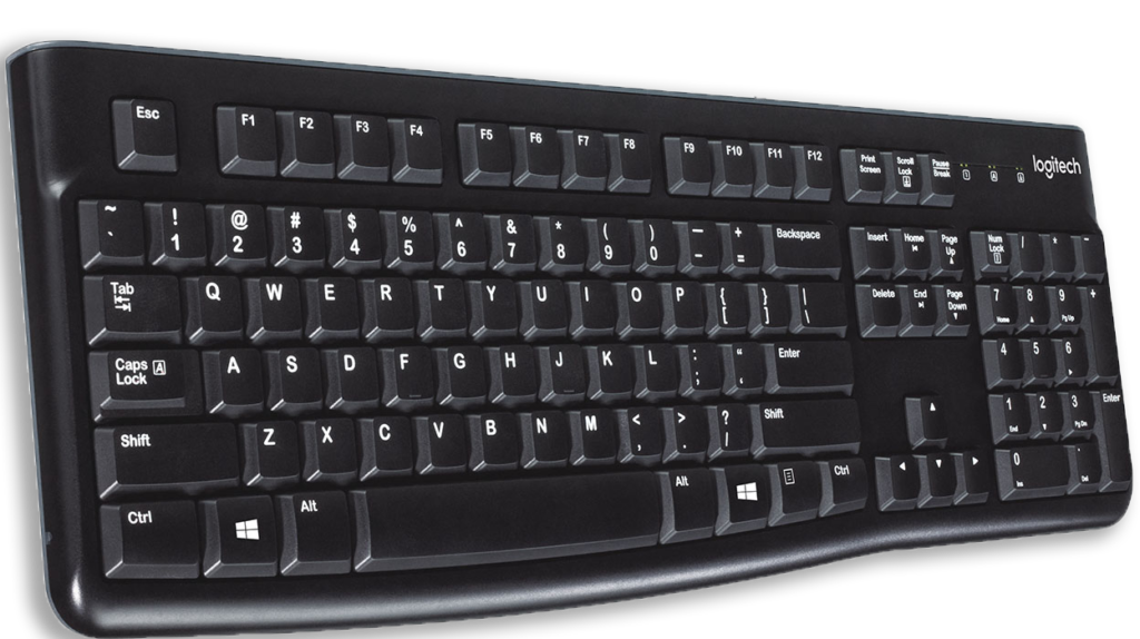 A membrane office keyboard