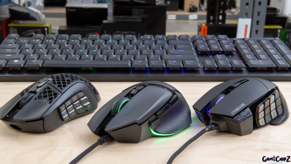 Different type of gaming mice