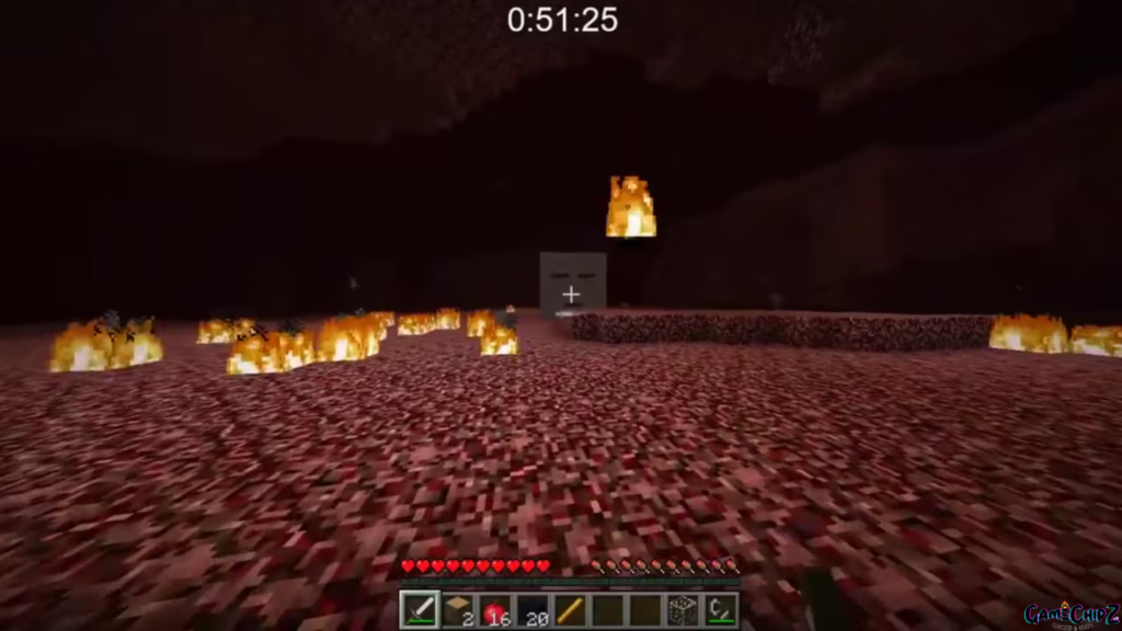 Minecraft speedrun