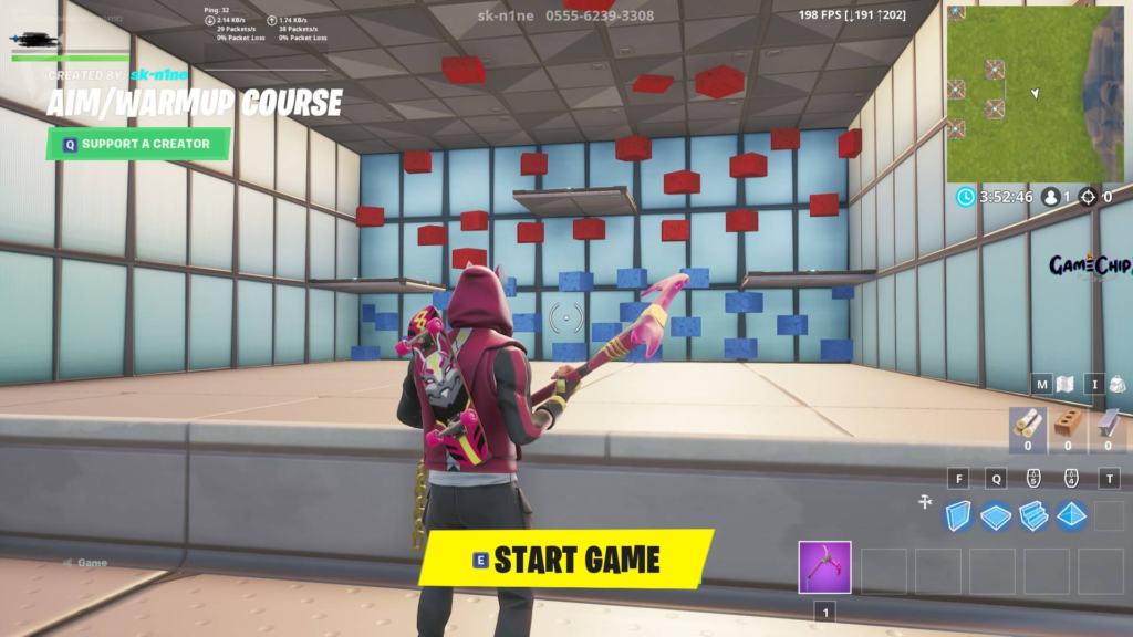 fortnite warmup course for improve your aim in fornite