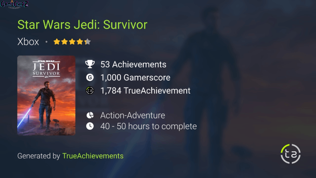 Star wars jedi: survivor trophy