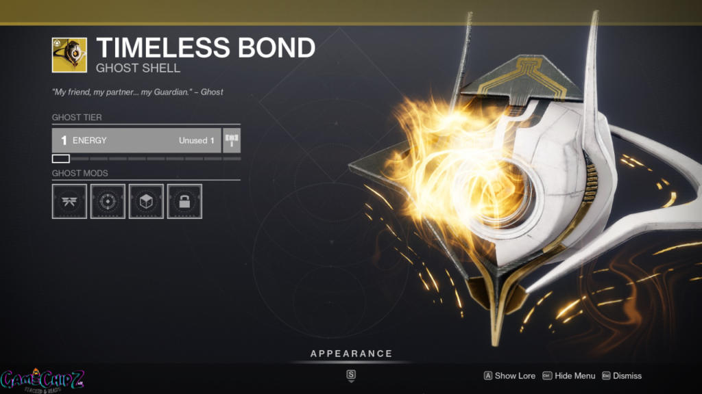 timeless bond destiny 2